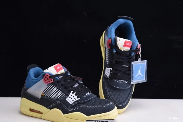 1039 RETRO JORDAN AIR 4 UNION GoAnywhere NOIR OFF DC9533- 0520